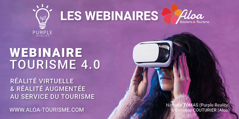 NOUVEAU WEBINAIRE ALOA : TOURISME 4.0