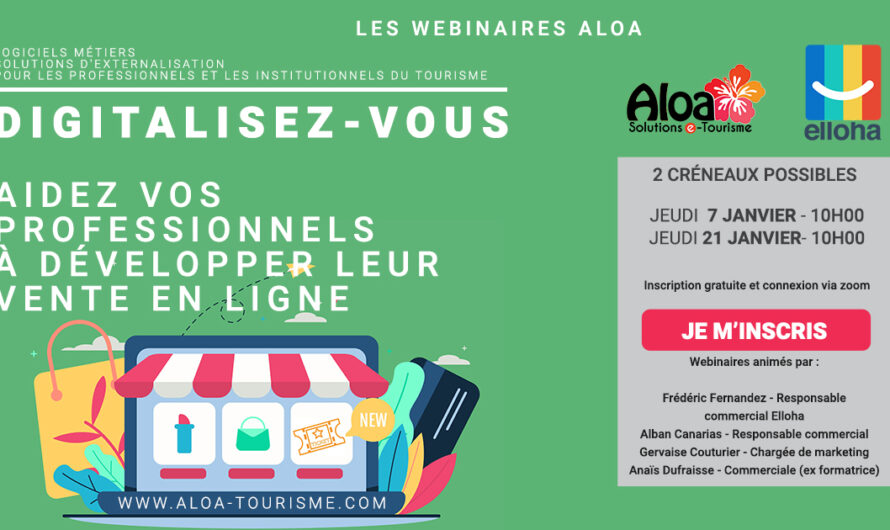 WEBINAIRE ELLOHA / ALOA : DIGITALISEZ-VOUS