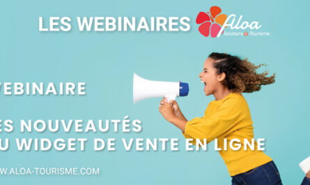 visuel webinaires nouveautés du widget de vente en ligne